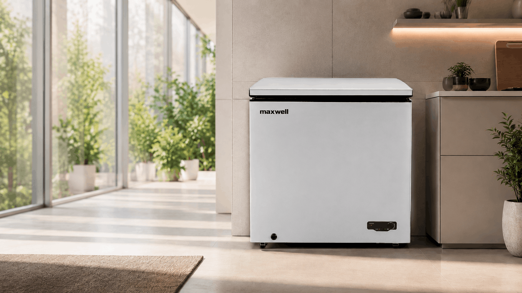 Congélateur Horizontal Maxwell 270 Litres Blanc au meilleur prix en Tunisie